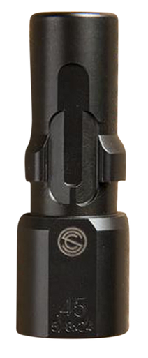 SilencerCo AC2603 3-Lug Muzzle Device 45 ACP 5/8"-24 Threads Black