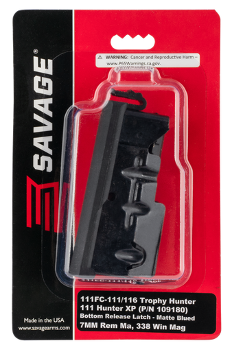 Savage Arms 55253 Axis Blued 3-Round Magazine 7mm Rem Mag .338 Win Mag