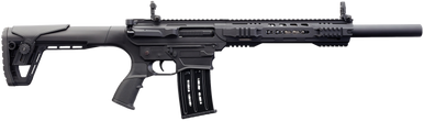 Charles Daly AR 12T Full Size, 12GA, 18.5in. Barrel, 5rd, Adj. Comb - Black (930191)