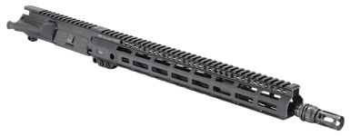 Gemtech 13833 GVAC Upper Receiver 5.56x45mm NATO 16.10", Black, 15" M-LOK Handguard, ETM Flash Hider, BCG Included