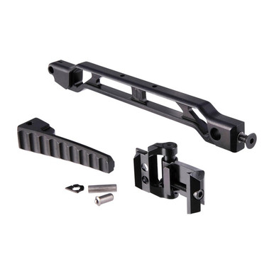 AB-9R WITH FOLDING BUTTPLATE & JMAC 1913 FOLDING MECH BLACK