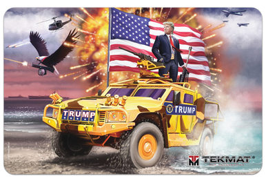 TekMat TEKR17TRUMP Trump Cleaning Mat Trump Freedom 11" x 17"