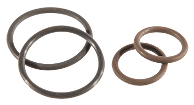 SilencerCo AC87 Delta O-Ring Pack  Rubber Black 4 Per Pack