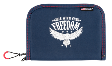 Girls With Guns 9071 Freedom  Navy w/White Letters & Picture Polyester Holds Handgun