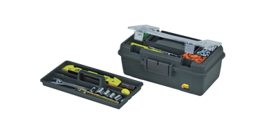 13 CMPCT TOP ACCESS TOOL BOX W/ TRAY
