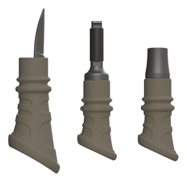 Foxpro FURTPK Furtaker Combo Pack Bite/Closed/Open Call Single Reed Coyote/Prey Sounds Attracts Predators Tan 3 Piece