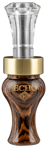 Echo Calls 90016 Timber  Double Reed Mallard Sounds Attracts Ducks Brown Bocote Timber