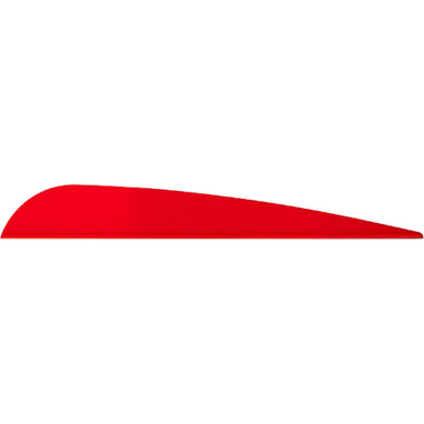 AAE Trad Vanes Fire Orange 4 in. 50 pk.