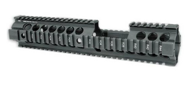 Midwest Industries Gen2 Two Piece Free Float AR15 Handguard - Black | 12.5" Extended Length