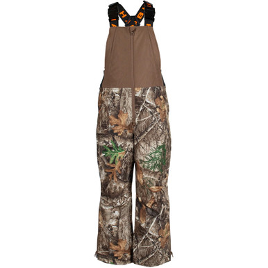 Habit Youth Cedar Branch Insulated Bib Realtree Edge Youth Medium