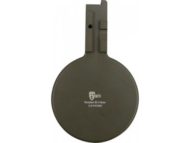 F5 MFG CZ Scorpion 9mm 50 round Drum Magazine - OD Green