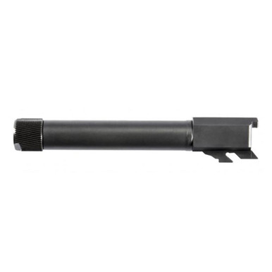 Walther Arms 282674710 Threaded Replacement Barrel  45 ACP 4.60" Black Finish Steel Material with Polygonal Rifling for Walther PPQ