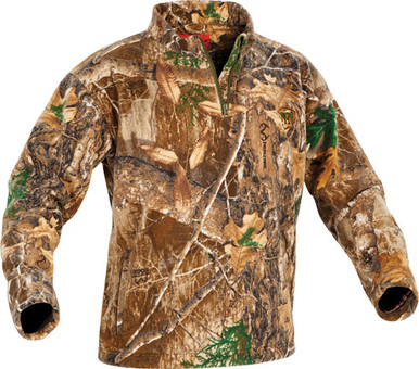 Arctic Shield Heat Echo Sherpa Fleece 1/4 Zip Realtree Edge Large