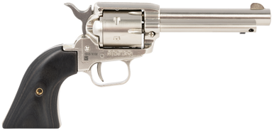 Heritage Rough Rider Revolver 22 LR 475 in Nickel Wood Grip 6 Shot