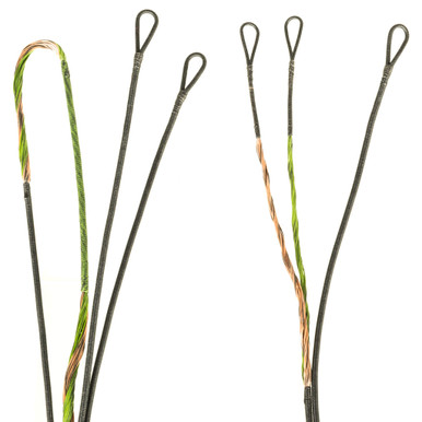FirstString Premium String Kit Green/Brown Diamond Black Ice