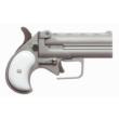 Old West Firearms Big Bore Handgun with Guardian Package 9mm Luger 2rd Capacity 3.5" Barrel Silver with Pearl Grips