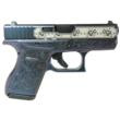 Glock 42 Custom, 380ACP, 3.2in. Barrel, 6rd - Purple (UI4250201 MODMGR)