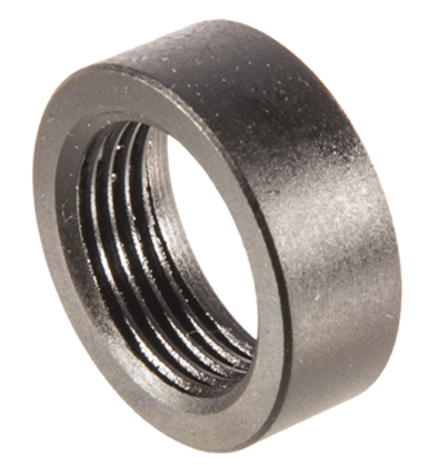 SilencerCo AC114 Delta Thread Spacer 22 LR Steel Black Oxide 1/2"-28 tpi