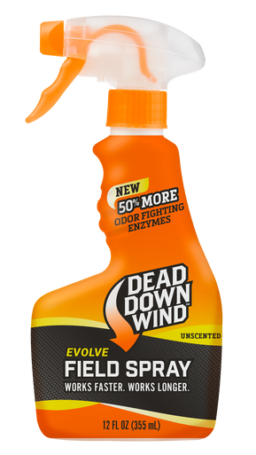 Dead Down Wind 131218 Evolve Field Spray  Odor Eliminator Unscented Scent 12 oz Trigger Spray