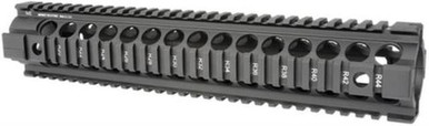 Midwest Industries Gen2 Two Piece Free Float AR15 Handguard - Black | 12" Rifle Length