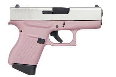 Glock 43 9mm, 3.4in. Barrel, 6rd - Pink (ACG-00847)