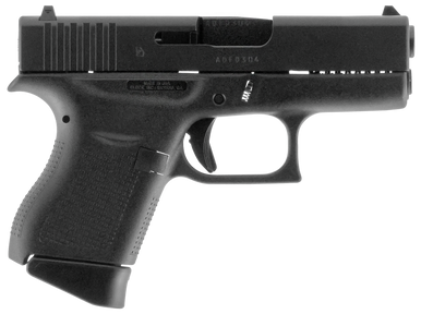 Glock 43 9mm, 3.4in. Barrel, 6rd - Black (UI4350201)