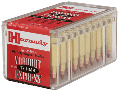 Hornady Varmint Express Rimfire Ammo 17 HMR 17 gr. V-Max 50 rd.