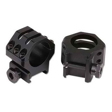 Weaver 6-Hole Aluminum Scope Rings  - Matte - 30mm Medium