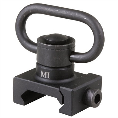 Midwest Industries MCTAR08HD Quick Detach  Front Sling Adapter HD Black Aluminum
