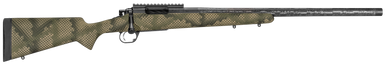 Proof Research 118450 Glacier TI 308 Win 4+1 20" Carbon Fiber Match Grade Threaded Barrel, Black Cerakote Titanium Receivern w/Picatinny Rail, Fixed PROOF Hunter TFDE Carbon Fiber Stock