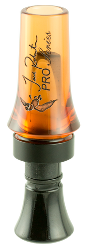 Duck Commander DCPROAO Jase Pro Series  Open Call Double Reed Mallard Hen Sounds Attracts Ducks Orange Acrylic