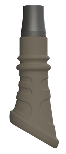 Foxpro JACNHDE Jackal-N-Hyde  Closed Call Double Reed Prey Sounds Attracts Predators Tan