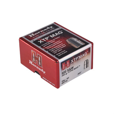 Hornady Traditional Pistol Bullets 50 Cal 500 350 gr XTP 50 box