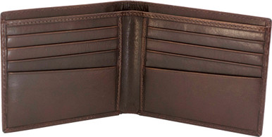 Rugged Rare S&W Bi Fold Wallet Brown