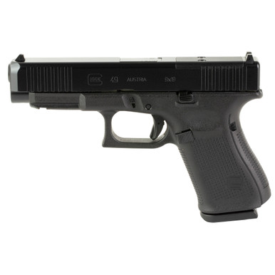 Glock 49 Gen 5 MOS, 9mm, 4.49in. Barrel, 10rd - Black (PA495S201MOS)