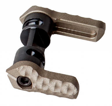 Seekins Precision 0011580006 Safety Selector 60/90 Degree Flat Dark Earth Aluminum Ambidextrous