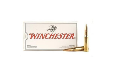 Winchester USA Pistol Ammo 9mm FMJ Flat Nose 147 Grain 50 Rounds
