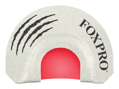 Foxpro SMOKINGGUN Smoking Gun Howler  Diaphragm Call Double Reed Attracts Coyotes White