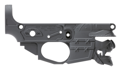 Spikes STLB630 Rare Breed Samurai Stripped Lower Receiver Multi-Caliber 7075-T6 Aluminum Black Anodized for AR-15