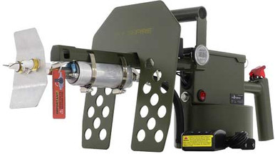 Exothermic Technologies PFLRTCA Pulsefire LRT *CA Approved Green Powder Coated Aluminum 10 ft Flame Range 25.70" Long Fuel Gasoline/Gasoline, Diesel Mix Includes Battery/Battery Charger