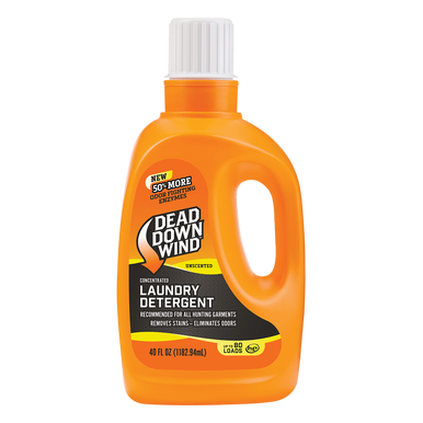 Dead Down Wind 114018 Laundry Detergent  Odor Eliminator Unscented Scent 40 oz Jug