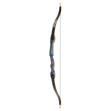 October Mountain Explorer CE Recurve Bow Blue 54 in. 25 lbs. LH