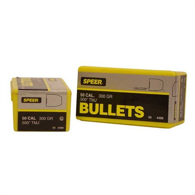 Speer 4490 TMJ  50Cal 300gr Total Metal Jacket 50 Per Box/5 Case