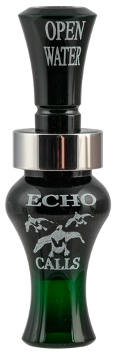 Echo Calls 77764 Open Water  Open Call Single Reed Mallard Hen Sounds Attracts Ducks Dark Green Acrylic