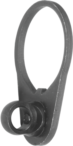 Blackhawk 70SM04BK Universal Single Point Sling Adapter  Black Metal AR-15/M4