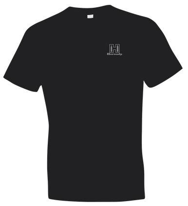Hornady Gear 30126 Fueled By Hornady  Black Cotton, Short Sleeve Semi-Fitted 3XL