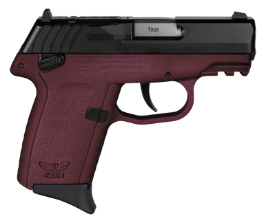 SCCY Industries CPX1CBCRRDRG3 CPX-1 Gen3 RDR 9mm Luger 10+1 3.10" Crimson Red Polymer w/Picatinny Rail Serrated Black Nitride SS Slide Crimson Red Polymer Grip