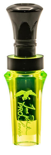 Duck Commander DCPROAC Jase Pro Series  Open Call Double Reed Mallard Hen Sounds Attracts Ducks Chartreuse Acrylic