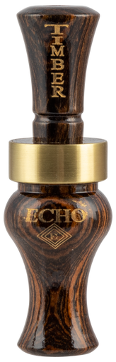 Echo Calls 78015 Timber  Single Reed Mallard Hen Sounds Attracts Ducks Brown Bocote Timber
