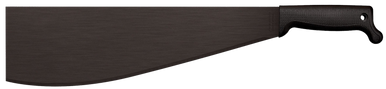 Cold Steel 97LHM Heavy  14.63" Black Matte Baked-On Anti Rust 1055 Carbon Steel Blade, Black Polypropylene Handle 20.25" Long